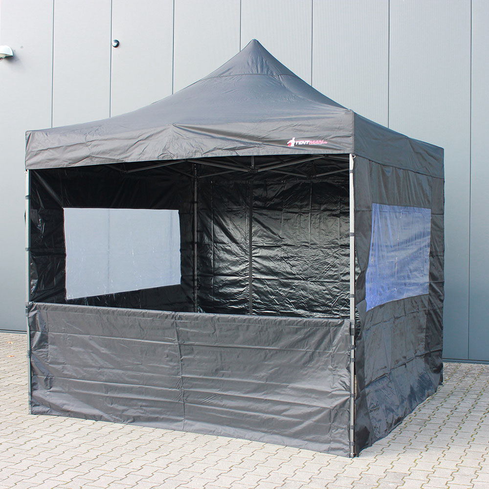 faltbaren Marktstand schwarz 3x3 mieten